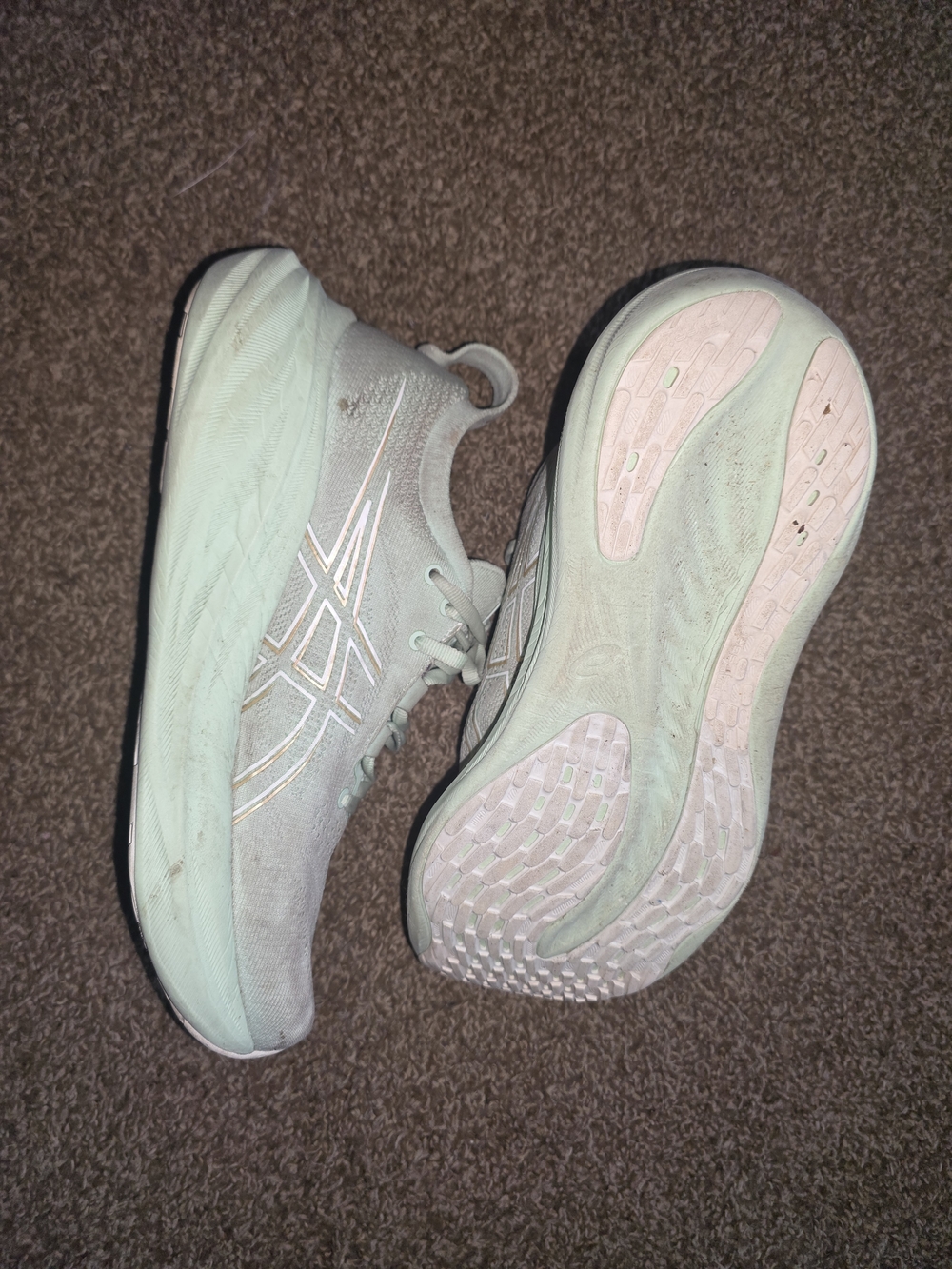 ASICS Women's Pale Mint Athletic Running Shoes
